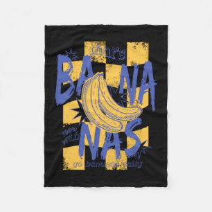 Cobertor De Velo Isso é Banana Vá Ser Banana Diário Fruta Retro