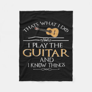 Cobertor De Velo Isso É O Que Eu Faço Eu To Co Guitarra E Eu Sei Co