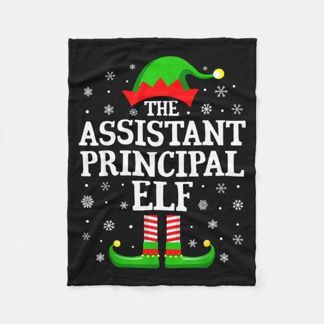 Cobertor De Velo Istant Principal Elf Funny Christmas Family Matchi (Frente)