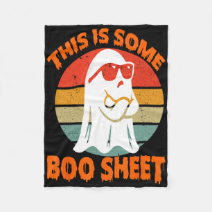 Cobertor De Velo Isto É Uma Brincadeira De Boas Folhas De Halloween