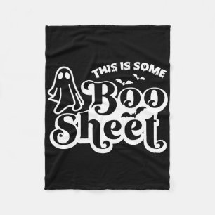 Cobertor De Velo Isto É Uma Brincadeira De Boas Folhas De Halloween