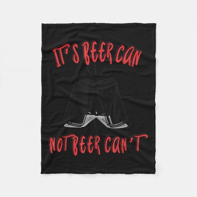 Cobertor De Velo It Been Can Not Beer Can't  (Frente)