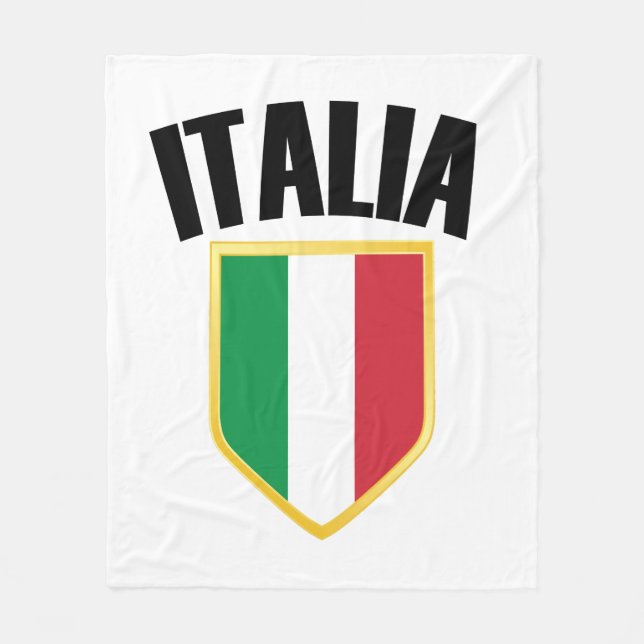 Cobertor De Velo Italia Crest Itália Flag (Frente)