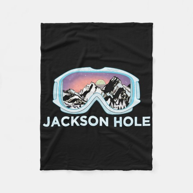 Cobertor De Velo Jackson Hole Ski Design Jackson Hole (Frente)