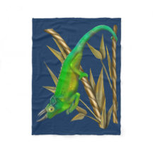 Jackson’s chameleon hanging out in the bamboo