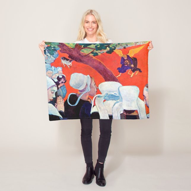 Cobertor De Velo Jacob Luta com o Anjo, Gauguin (In Situ)