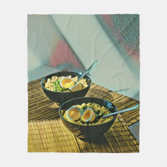 Cobertor De Velo Japonês Ramen Gift (Frente)
