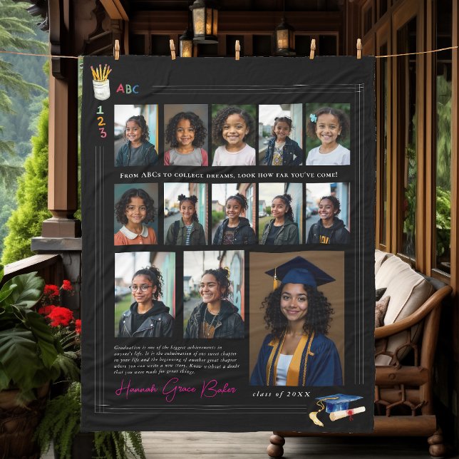 Cobertor De Velo Jardim de infância a Mais velho Ano de Keepsasasas (Criador carregado)