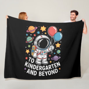Cobertor De Velo jardim de infância e além astronauta espaço