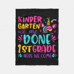 Cobertor De Velo Jardim De Infância Fez 1rua No Último Dia Da Escol