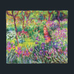 Cobertor De Velo Jardim Íris em Giverny por Claude Monet<br><div class="desc">O Jardim Íris em Giverny por Claude Monet. 
Visite minha loja para obter um design mais interessante e mais opções de cores => zazzle.com/iwheels*</div>