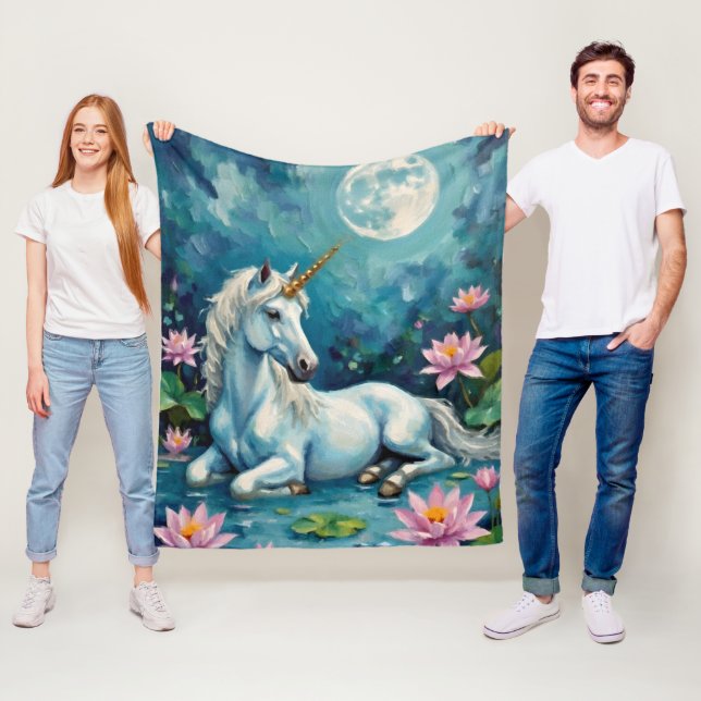 Cobertor De Velo Jardim Místico do Unicorn (In Situ)