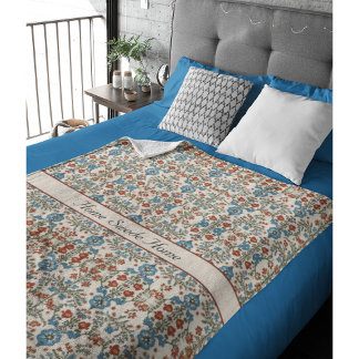 Cobertor De Velo Jardim Norueguês, personalizado