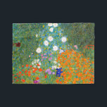 Cobertor De Velo Jardim pelo vintage de Gustavo Klimt floral<br><div class="desc">Arte do vintage de Bauerngarten/jardim/jardim da casa de campo pintada em 1905 pelo Symbolist & pelo artista austríacos Gustavo Klimt de Nouveau da arte (1862-1918)</div>