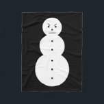 Cobertor De Velo Jeezy Snowman - Hiphop Angry Snowman Jeezy Christm<br><div class="desc">Jeezy Snowman - Hiphop Angry Snowman Jeezy Christmas</div>