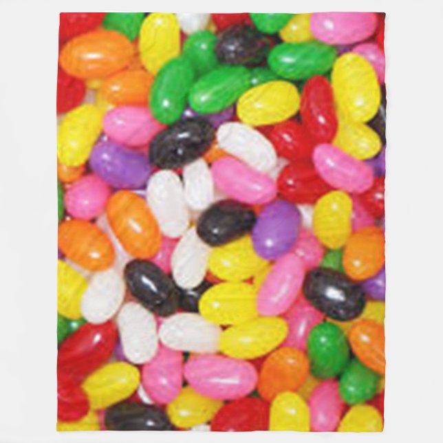 Cobertor De Velo JELLY BEANS Fleece Blanket (Frente)