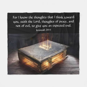 Cobertor De Velo Jeremiah 29:11