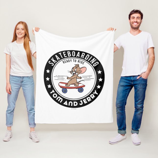 Cobertor De Velo Jerry Skateboard - Pronto Para Ir (In Situ)