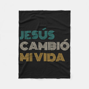 Cobertor De Velo Jesús Cambió Mi Vida Christian Espanhol