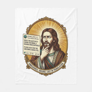 Cobertor De Velo Jesus Confuso Falha na Postagem de Tradução Automá