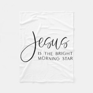 Cobertor De Velo Jesus É a Estrela Brilhante da Manhã Páscoa Jesus