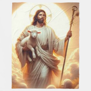 Cobertor De Velo JESUS e LAMB 2