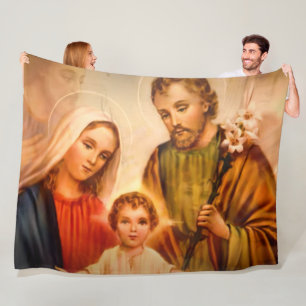 Cobertor De Velo JESUS e MARY MAGDALENE
