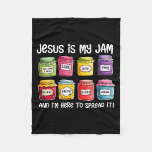 Cobertor De Velo Jesus É Minha Paixão E Estou Aqui Para Espalhar Bi
