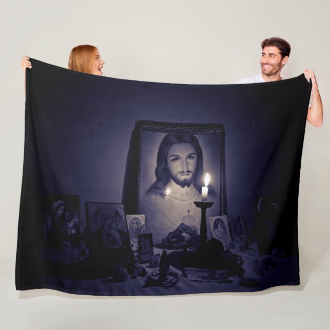 Cobertor De Velo JESUS e um CANDLE (In Situ)