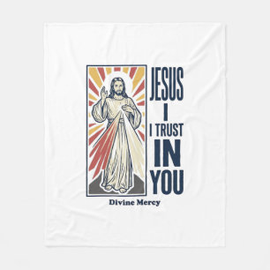 Cobertor De Velo Jesus Eu Confio Em Você Camiseta Desenho Divina Mi