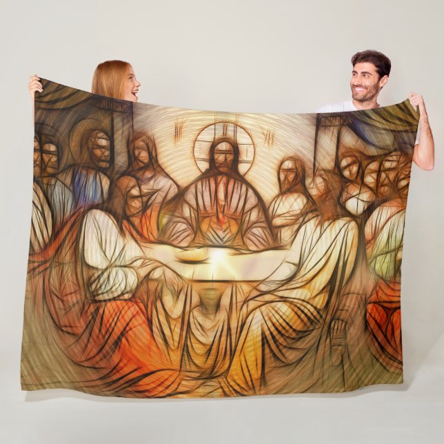 Cobertor De Velo Jesus Fleece Blanket (In Situ)