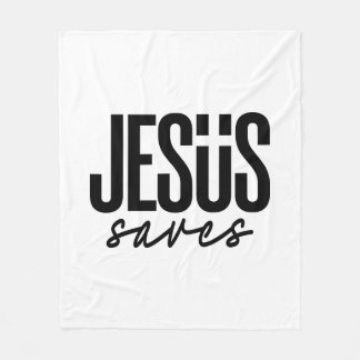 COBERTOR DE VELO JESUS SAVES