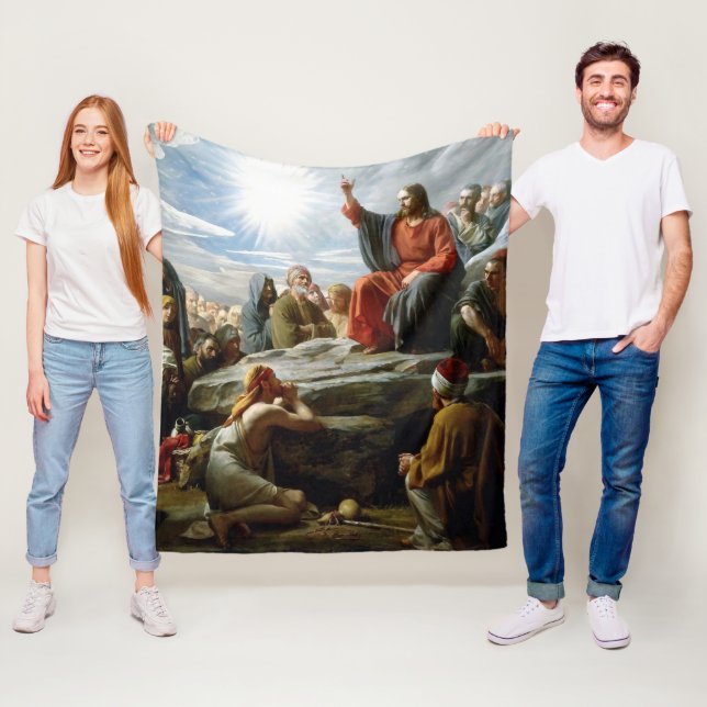 Cobertor De Velo Jesus, Sermão na Montanha, (In Situ)
