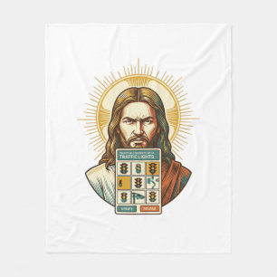 Cobertor De Velo Jesus Verificação de Captcha Sem Fim Semáforos