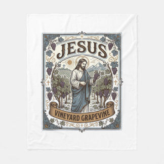 Cobertor De Velo Jesus Vinha Parreira Jesus Vinha Parreira