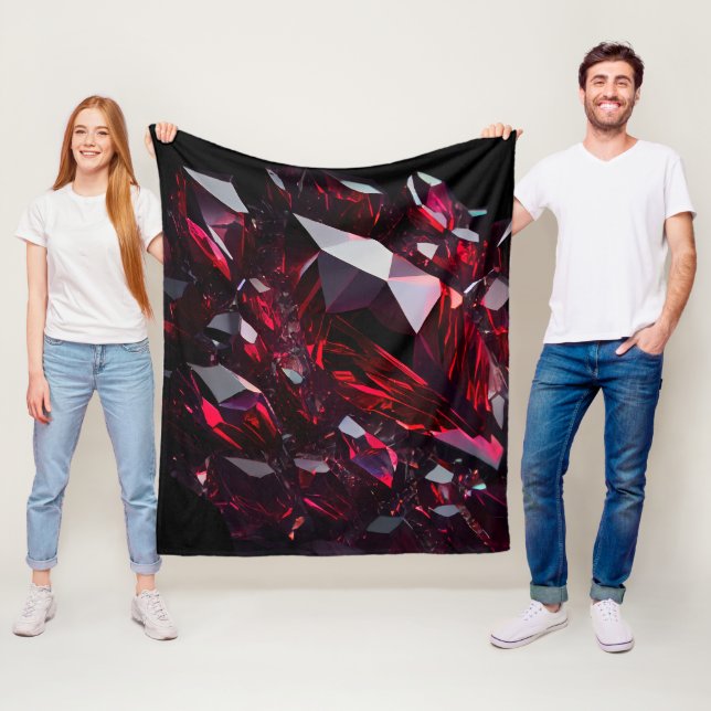 Cobertor De Velo Jewels Gemstone Ruby Crystal (In Situ)