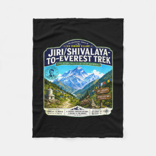 Cobertor De Velo Jiri shivalaya para trekking no everest montanha v
