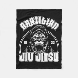 Cobertor De Velo Jiu Jitsu Brasileiro BJJ Gorila MMA