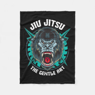 Cobertor De Velo Jiu Jitsu Brasileiro Gorilla