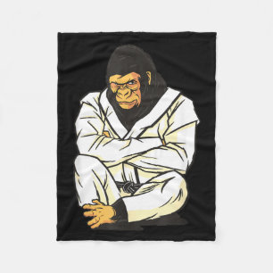 Cobertor De Velo Jiu Jitsu Brasileiro Judô Gorila