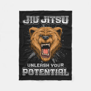 Cobertor De Velo Jiu Jitsu Brasileiro MMA e Grappling BJJ Grizzly