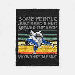 Cobertor De Velo Jiu Jitsu Design Para Homens Mulheres Crianças Bjj