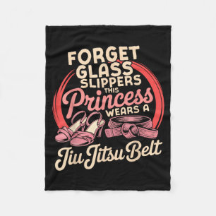 Cobertor De Velo Jiu Jitsu Retro Vintage Esqueça Sapatilhas de Vidr