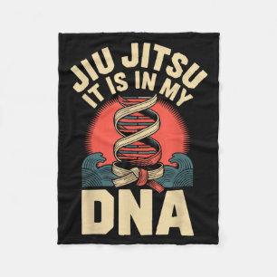 Cobertor De Velo Jiu Jitsu Retro Vintage Jiu Jitsu Está no Meu DNA
