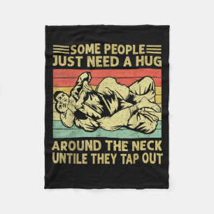 Cobertor De Velo Jiu Jitsu Vintage Engraçado Homens BJJ Jiu Jitsu B