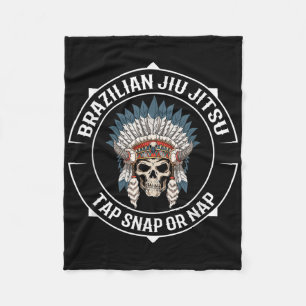 Cobertor De Velo Jiu Jitsu War Bonnet - Equipe de submissão Jiu Jit