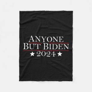 Cobertor De Velo Joe Biden Anyone Exceto Biden 2024 Trump