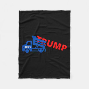 Cobertor De Velo Joe Biden Trump Truck