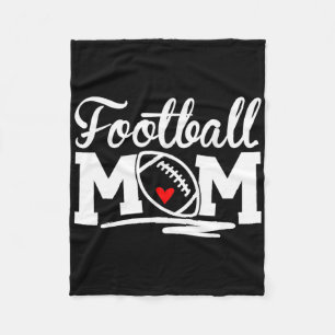 Cobertor De Velo Jogador de futebol americano de futebol da Mãe Leo