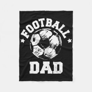 Cobertor De Velo Jogador de Futebol Esportes Vintage Homens Meninos